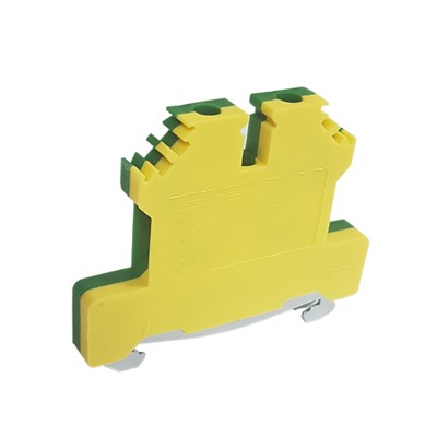 2.52 - 4mm2 - Green/Yellow Earth Terminal Block