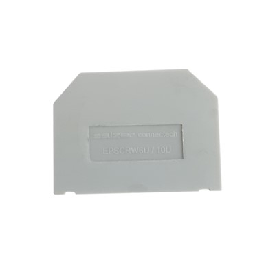 6/10mm2 End Cover to fit STA06 or STA10 to cover live parts (Grey)
