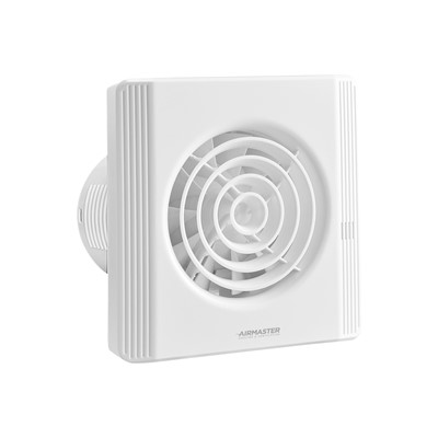 4" Extractor Fan with Silent Timer - White